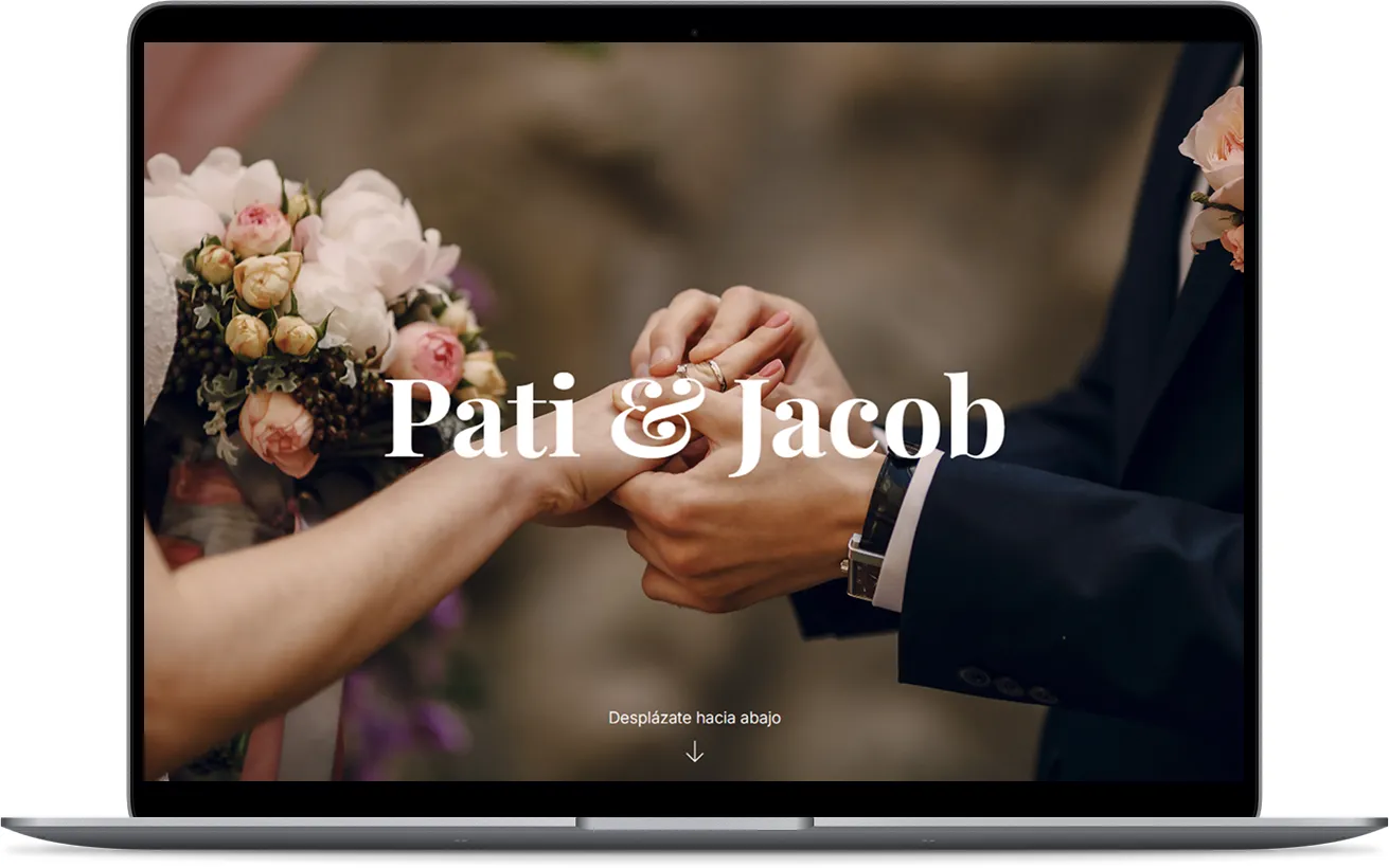 Invitaciones digitales de boda con RSVP